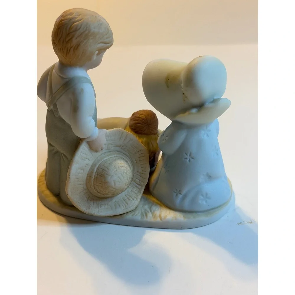 Vintage Homco Circle‎ of Friends Nativity Scene 1990 Porcelain Figurine